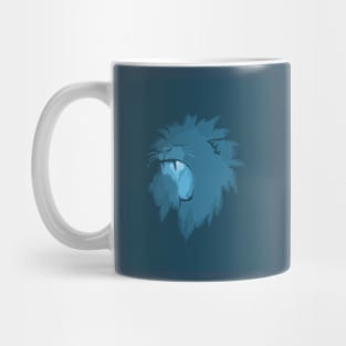 Lion digital art Mug